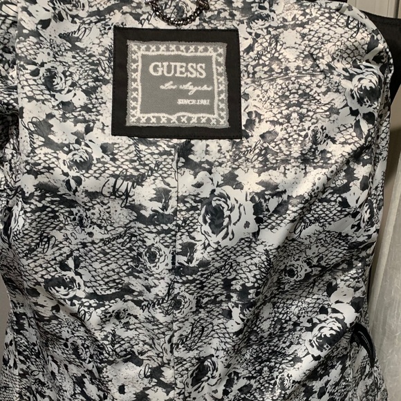 Guess Double Breasted Trench Coat - Picture 5 of 8